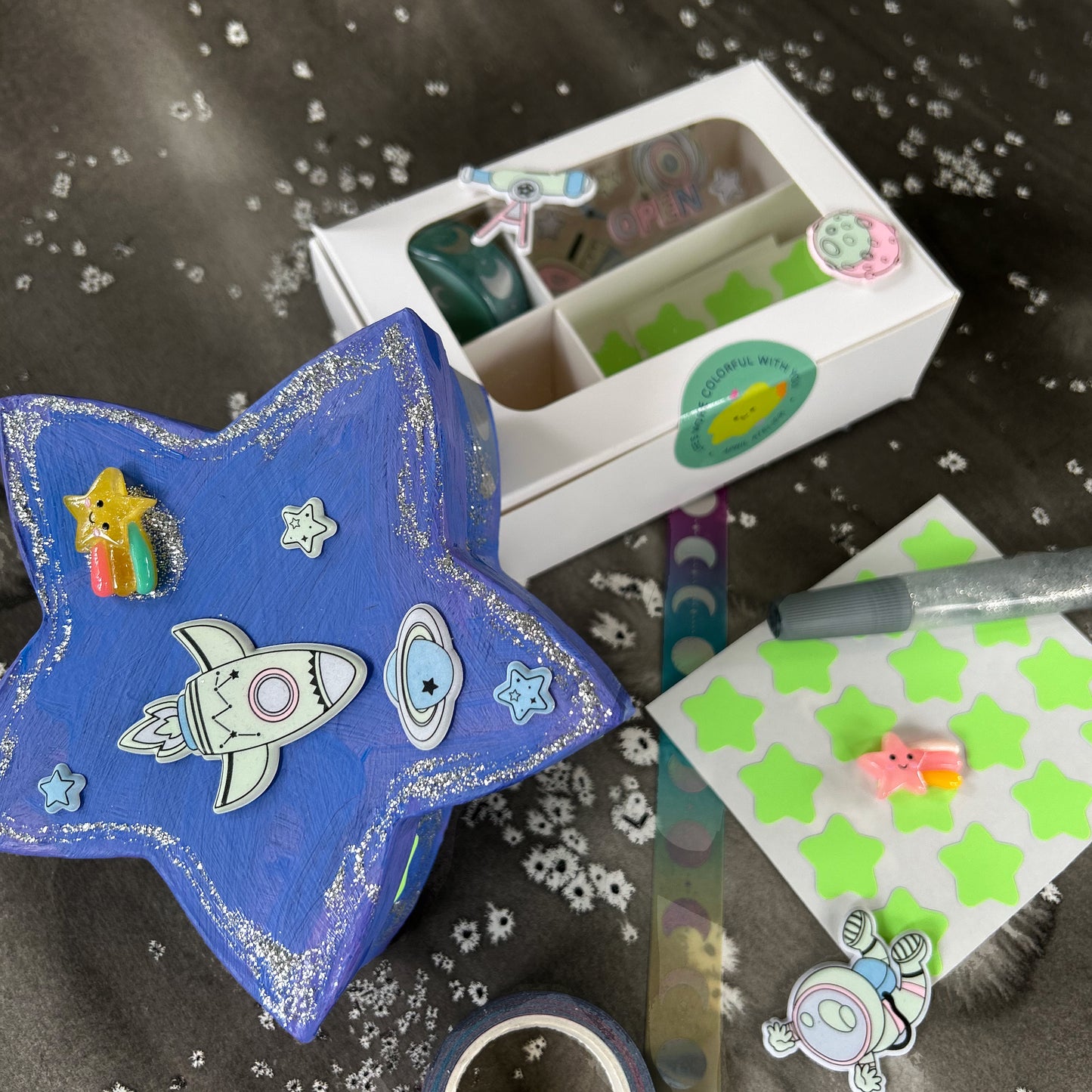 Glowing Star Treasure Box